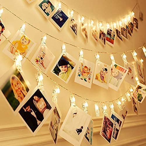 Desidiya Warm White Diya/Diwali Light Curtain, Led String Copper Lights with Pack of 12 Hanging Diyas, 8 Flashing Modes, Decoration, Prong Base, 2.5 Meters